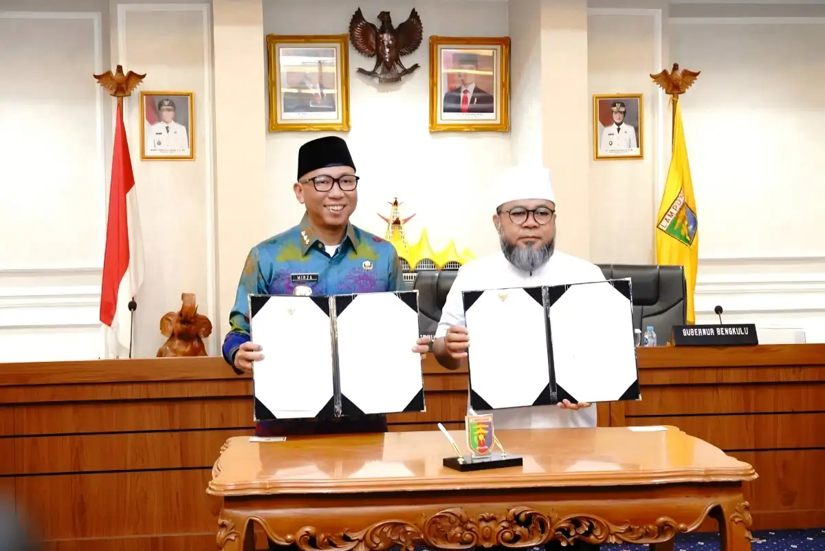 Lampung–Bengkulu Perkuat Sinergi Bangun Lumbung Pangan dan Tingkatkan Layanan Publik