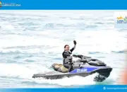 Selat Sunda Cetak Sejarah, Aksi Jetski Merak–Bakauheni Resmi Buka Lamsel Fest 2025