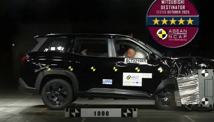 Mitsubishi Destinator Raih 5 Bintang ASEAN NCAP, Tampilkan Standar Keselamatan Tinggi