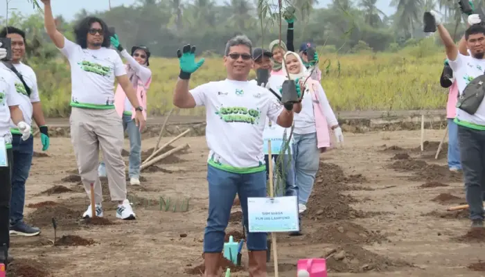 Peringati Hari Menanam Pohon Indonesia 2025, PLN Tanam Seribu Pohon Energi di Lampung Selatan