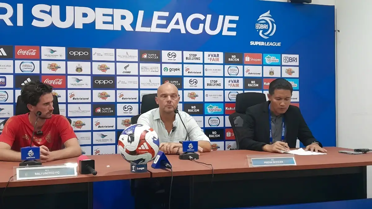 Pelatih Bali United Akui Sulit Kembangkan Strategi Usai Tampil dengan 10 Pemain Lawan Bhayangkara Lampung FC