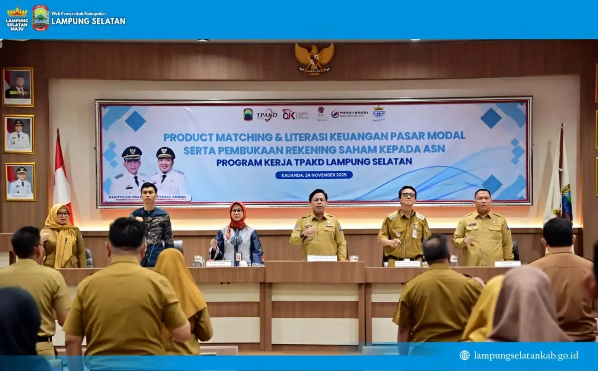 Pemkab Lampung Selatan Tingkatkan Penguatan Ekosistem Literasi Keuangan bagi ASN