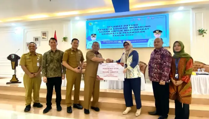 Pemkab Pesawaran Genjot Literasi Keuangan Lewat Edukasi Menabung Saham