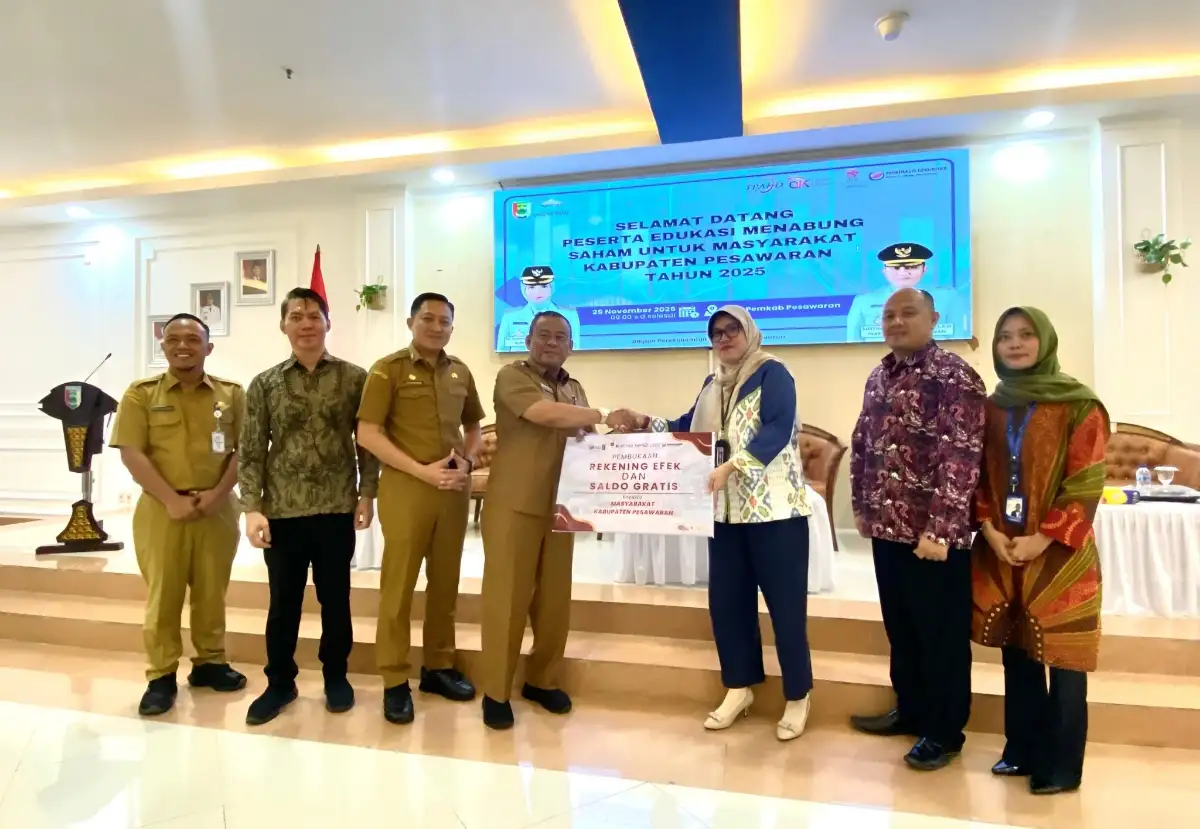 Pemkab Pesawaran Genjot Literasi Keuangan Warga melalui Edukasi Investasi Saham