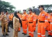 Pemkot Bandar Lampung Rangkai Peringatan Hari Pahlawan dengan Apel Siaga Bencana Hidrometeorologi