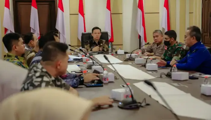 Pemprov Lampung Gelar Rapat Antisipasi Bencana Hidrometeorologi, Sekdaprov Minta OPD Tingkatkan Kesiapsiagaan