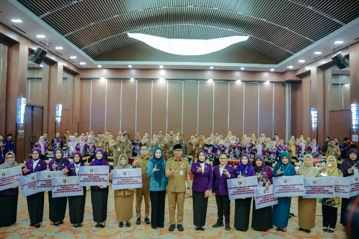 Pemprov Lampung Tegaskan Komitmen Layanan Dasar Setara dalam Rakor Posyandu