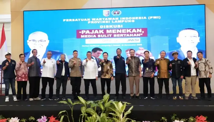 Pemprov Lampung Dorong Dialog Pajak Media untuk Jaga Keberlanjutan Industri Pers