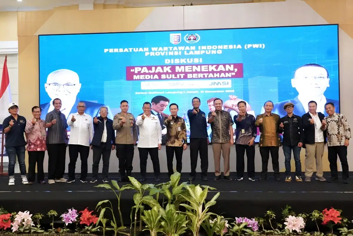 Pemprov Lampung Tekankan Pentingnya Keringanan Pajak bagi Media pada Diskusi Publik PWI