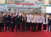 Taufik Hidayat Kukuhkan Pengurus KONI Tanggamus Periode 2025–2029, Dorong Pembinaan Atlet Berkelanjutan 12 Pengurus KONI Tanggamus Resmi Dilantik, Diminta Perkuat Kolaborasi untuk Pembinaan Atlet Muda