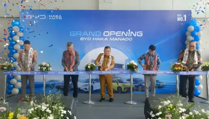 BYD Perluas Jaringan di Sulawesi, Resmikan Tiga Diler Baru