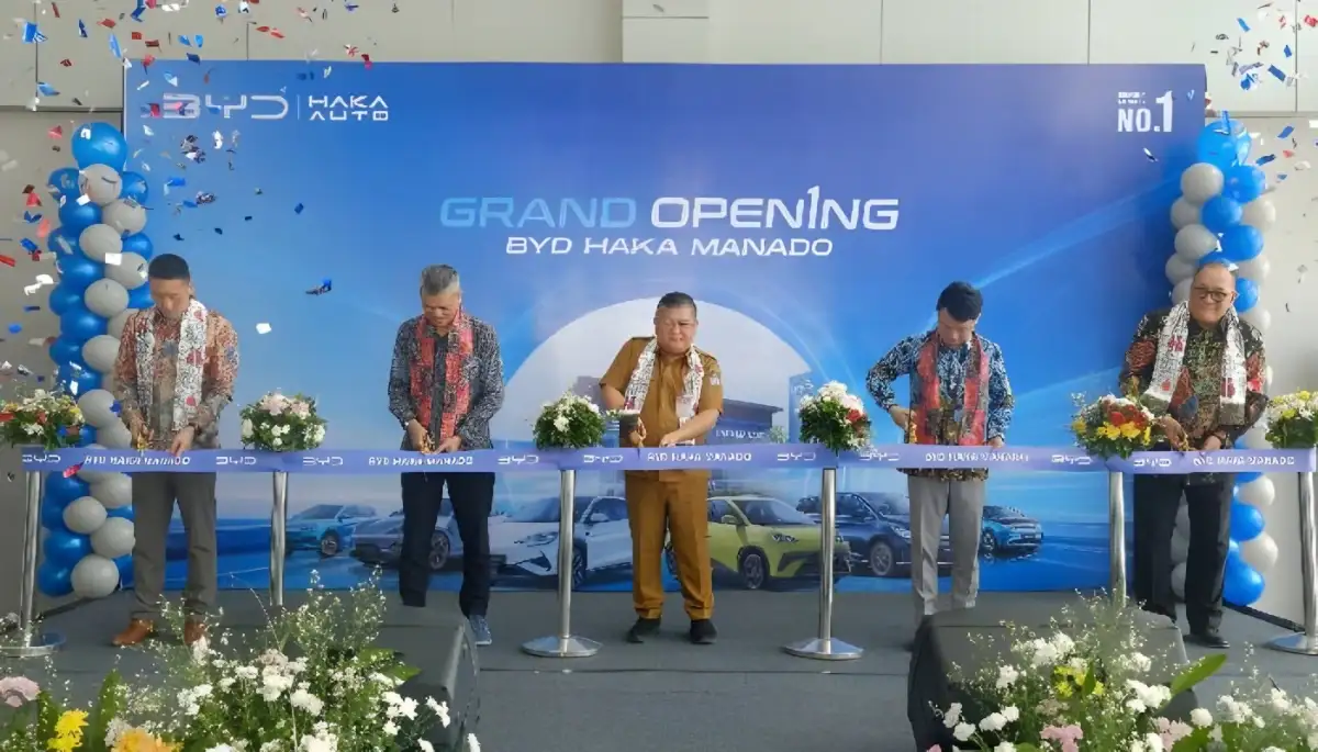 Perluas Jangkauan, BYD Resmikan 3 Diler Baru di Sulawesi