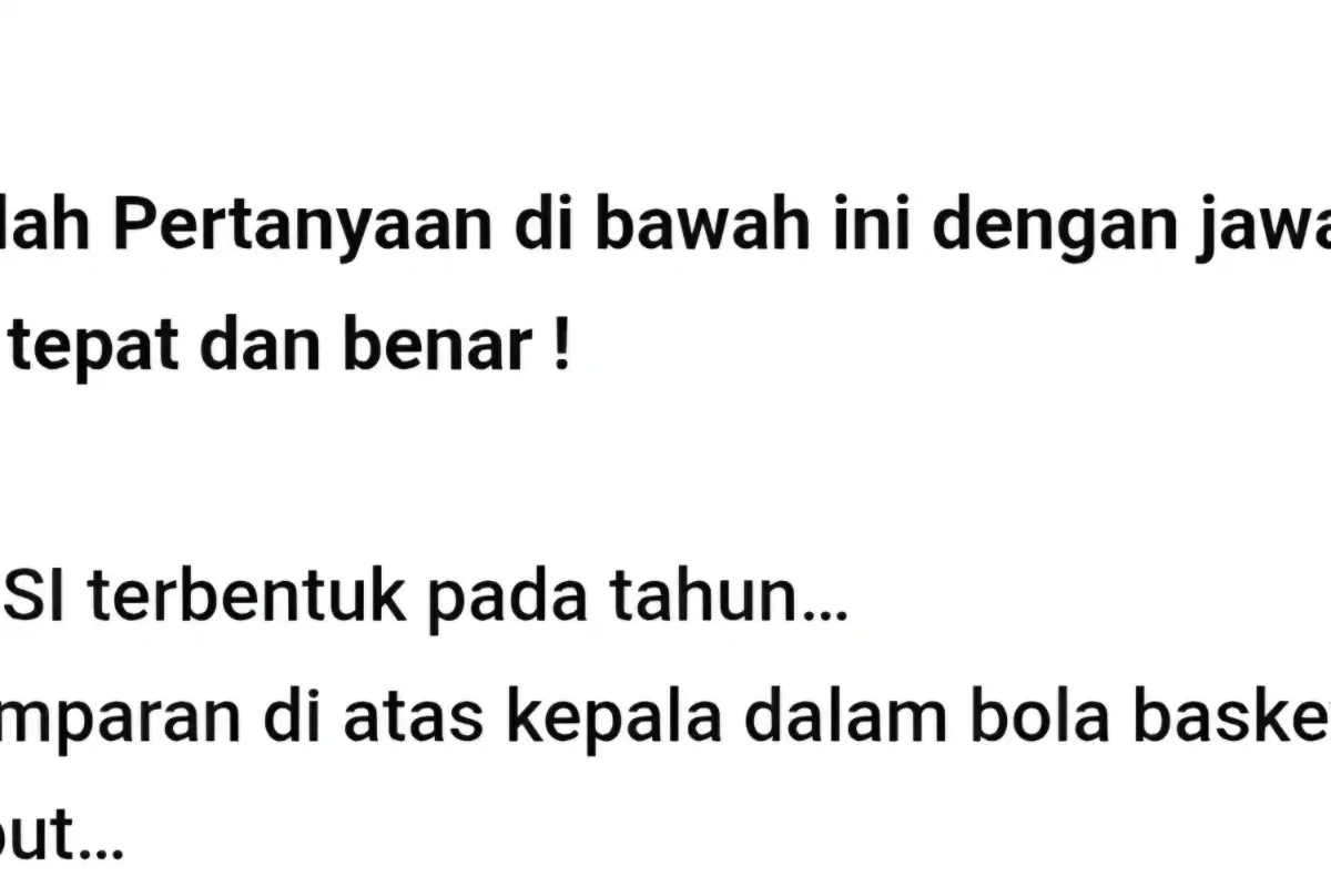 Persiapan SAS PJOK Kelas 6 Semester 1: Unduh Soal dan Kunci Jawaban Kurikulum Merdeka