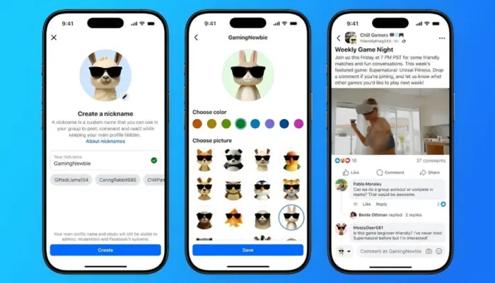 Facebook Luncurkan Fitur Nickname di Grup, Bikin Pengguna Lebih Bebas Berinteraksi
