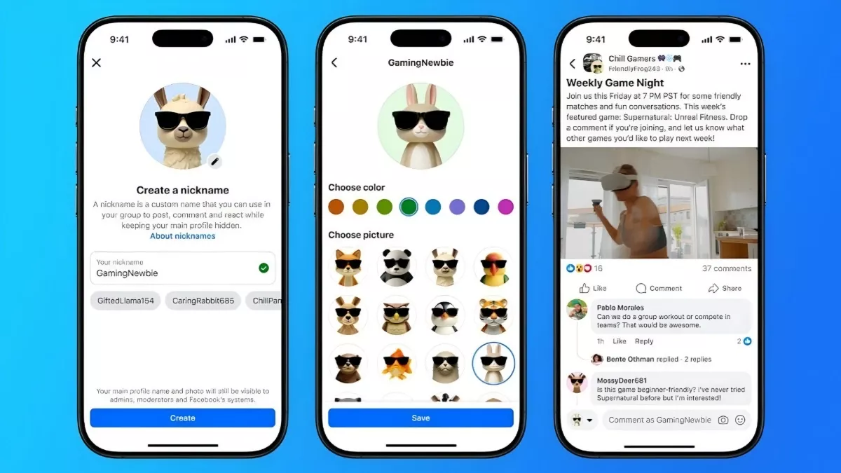 Facebook Luncurkan Fitur Nickname di Grup, Pengguna Kini Bisa Posting Tanpa Nama Asli