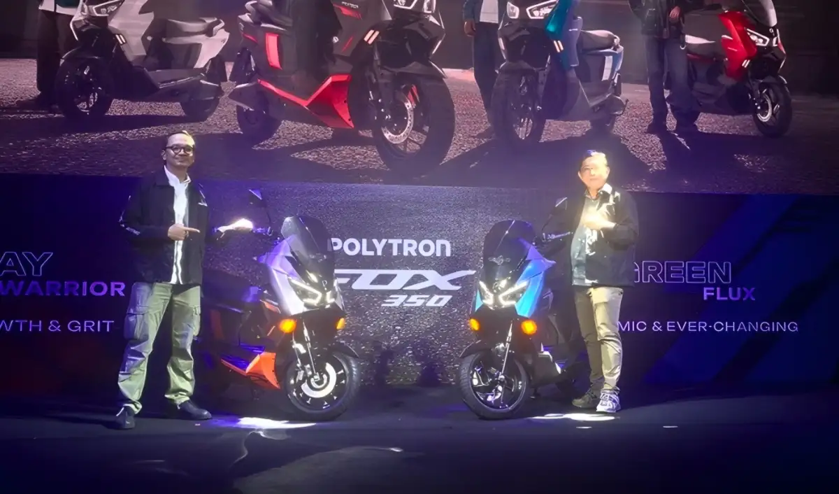 Polytron Resmi Rilis Motor Listrik Fox 350, Dibanderol Mulai Rp15 Juta-an