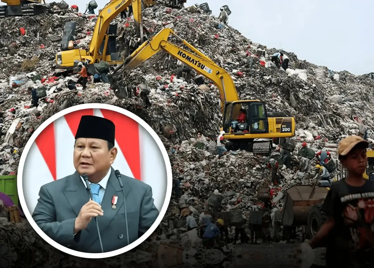 Prabowo Targetkan Bantar Gebang Jadi Pusat Penghasil Listrik dari Sampah dalam 2 Tahun