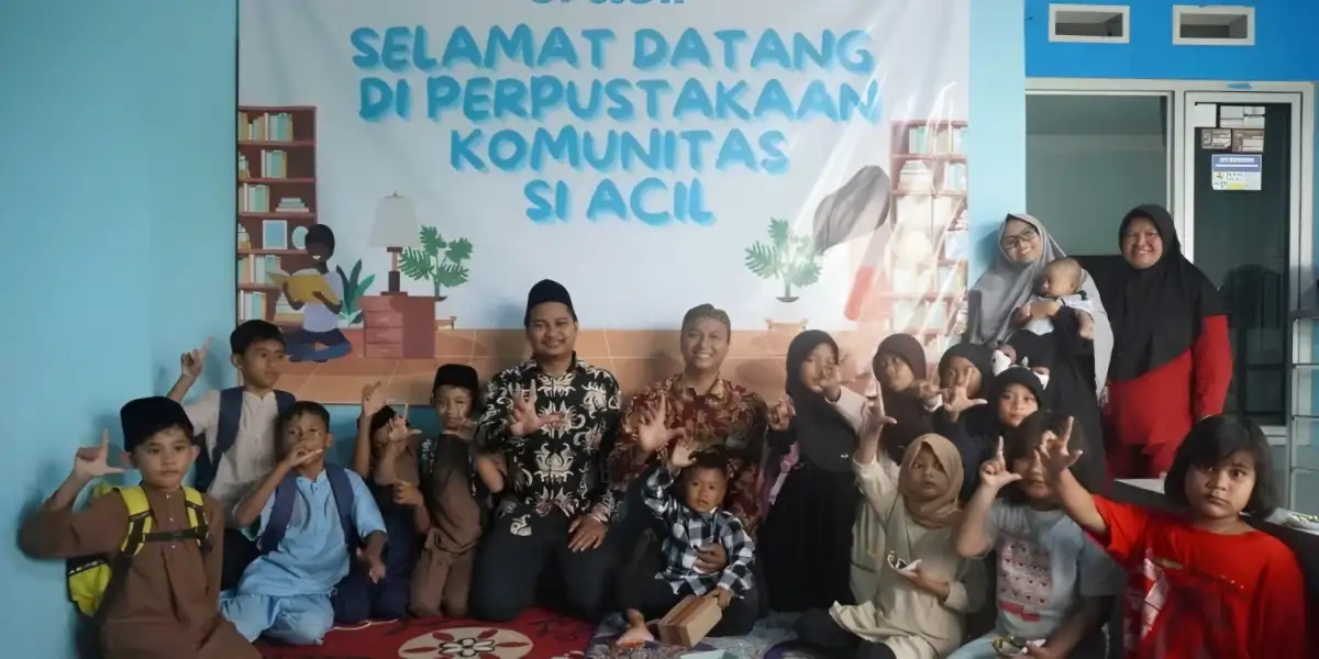 Program Bimbel Gratis dari Komunitas Literasi Si Acil: Wadah Baru Cetak Anak Cerdas dan Kreatif