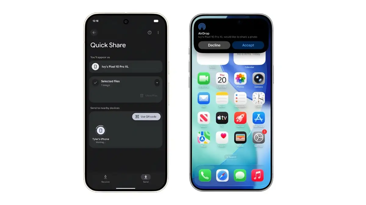 Quick Share Resmi Hadir untuk Semua: Android dan iPhone Kini Bisa Tukar File Semudah AirDrop