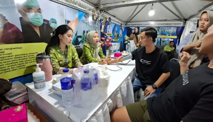 RSUDAM Hadirkan Layanan Kesehatan dan Klinik Berhenti Merokok Gratis di Lampung Fest 2025