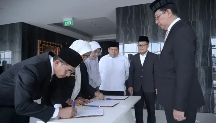 Rektor UIN Raden Intan Lampung Lantik Tiga Pejabat Eselon III, Tekankan Amanah dan Kolaborasi