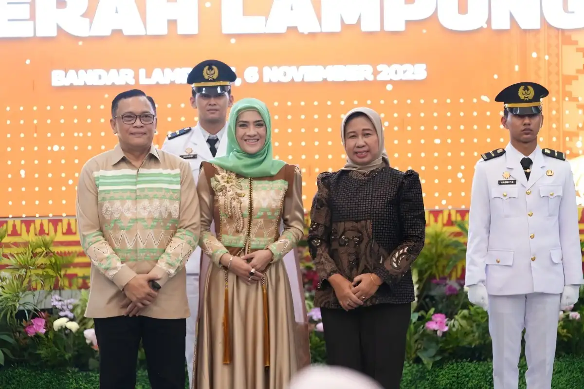 Rektor Unila Ikuti Acara Silaturahmi Pisah Sambut Kapolda Lampung