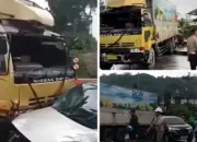 Rem Truk Blong di Exit Tol Bawen, Beberapa Mobil Terhantam, Warga Keluhkan Lampu Merah Turunan 10 Rem Truk Blong di Exit Tol Bawen, Kendaraan Lain Terhantam, Warga Soroti Lampu Merah Turunan