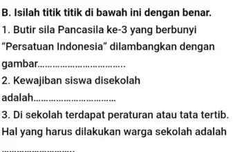 Segera Unduh! Soal Latihan SAS PPKn Kelas 3 Semester 1 Kurikulum Merdeka Lengkap dengan Kunci Jawaban