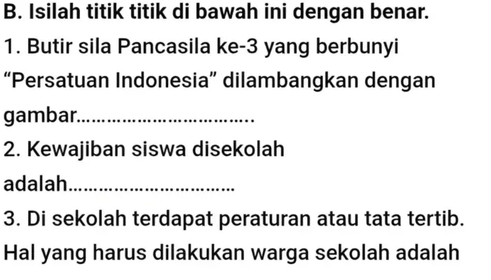 Menjelang Akhir Semester, Siswa Kelas 3 Bersiap Hadapi SAS PPKn Semester 1