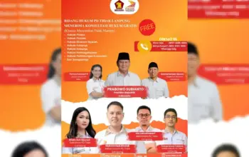 Tidar Lampung Sediakan Konsultasi Hukum Gratis bagi Warga