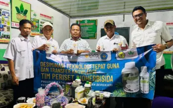 Tim Riset Polinela Kembangkan Hilirisasi Herbisida Ramah Lingkungan untuk Industri dan Dunia Pendidikan