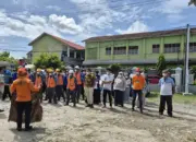 Tingkatkan Budaya K3, PLN UP3 Pringsewu Gelar Simulasi Tanggap Darurat untuk Personel