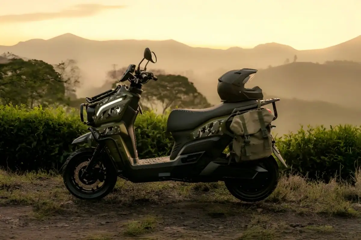 Tyranno dari Indomobil eMotor Dinobatkan sebagai Motor Listrik Adventure Terbaik 2025