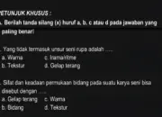 Unduh Soal SAS Seni Rupa Kelas 6 Semester 1 Lengkap dengan Kunci Jawaban
