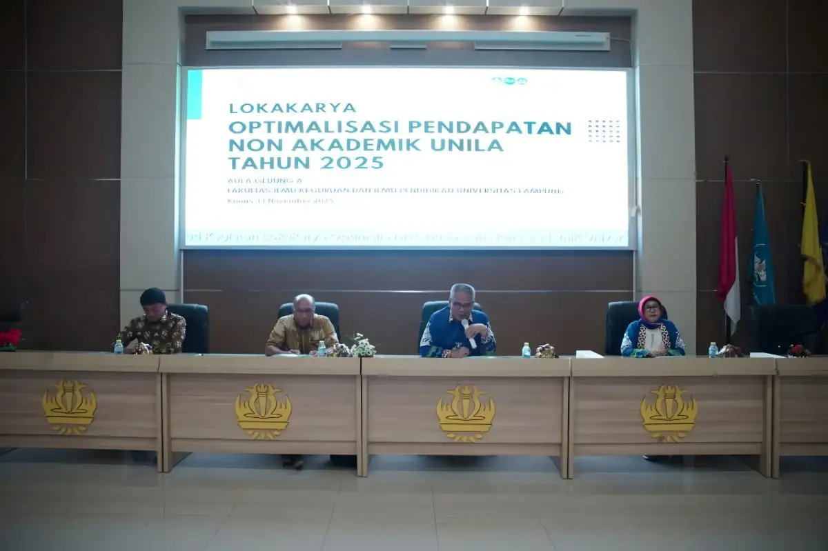 Unila Selenggarakan Lokakarya Strategi Peningkatan Pendapatan Non-Akademik