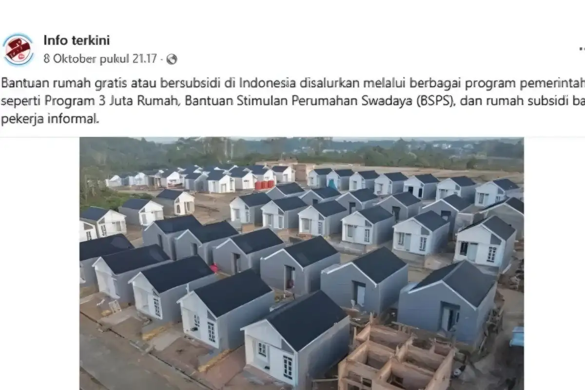 Viral di Facebook! Tautan Pendaftaran Rumah Gratis Ternyata Penipuan Phising