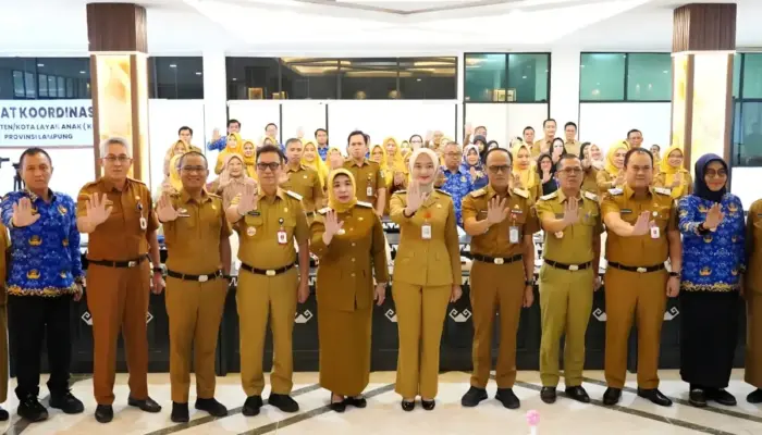 Wagub Jihan Dorong Kolaborasi Lintas Sektor Wujudkan Lampung Layak Anak