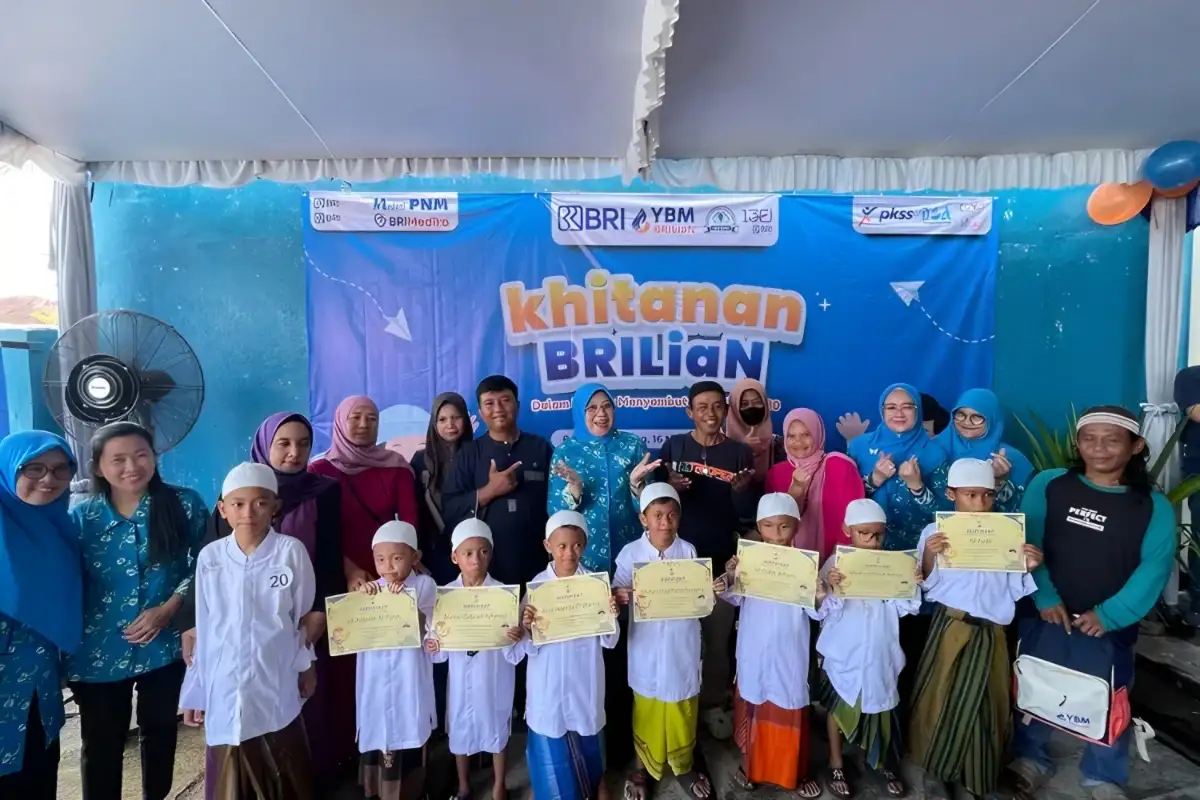 YBM BRILiaN Region 5 Bandar Lampung Selenggarakan Khitan Massal, 650 Anak Merasakan Manfaat HUT BRI ke-130