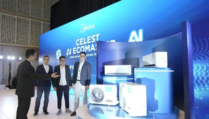 Midea Perkenalkan AC Pintar Berbasis AI, Hemat Listrik Hingga 30%