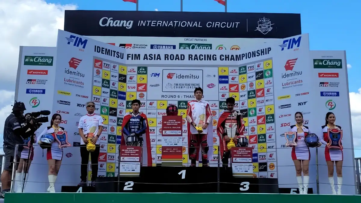 Arbi, Pembalap Muda AHM, Amankan Gelar Juara Asia Usai Tembus Finis Pertama di Final ARRC 2025