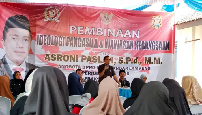 Asroni Paslah Soroti Memudarnya Nilai Pancasila di Era Gawai dalam Kegiatan IPWK Kemiling