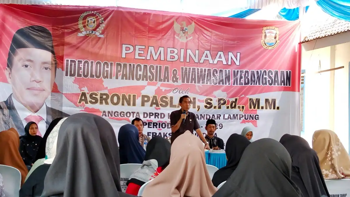 Asroni Paslah Ingatkan Ancaman Teknologi terhadap Nilai Pancasila di IPWK Kemiling