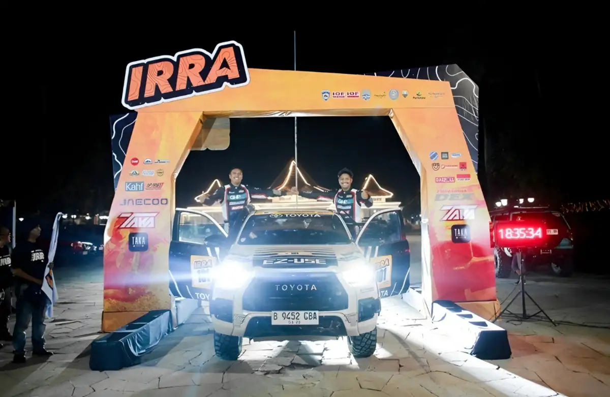 Belkote Dampingi Jejelogy Raih Gelar Juara di IRRA 2025