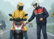 Cuaca Hujan? Simak Panduan Berkendara Aman dari Tim Safety Riding TDM Lampung
