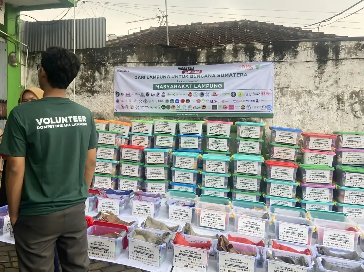 Dompet Dhuafa Kirim Truk Bantuan dari Warga Lampung untuk Korban Bencana Aceh