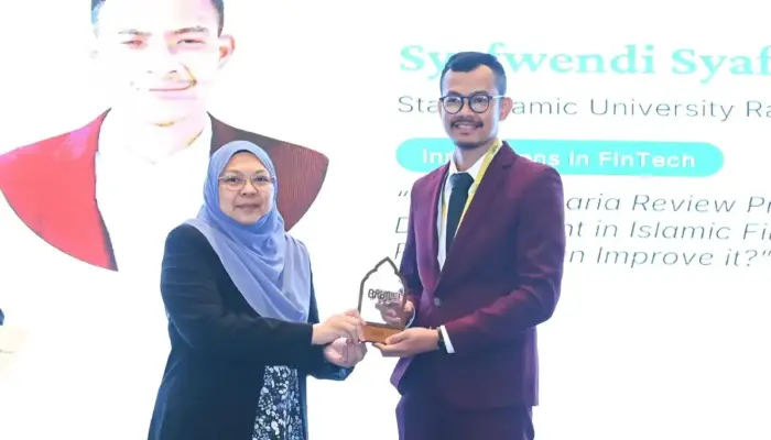 Dosen UIN Raden Intan Lampung Raih Juara II Best Paper di Brunei Darussalam Islamic Finance Symposium 2025