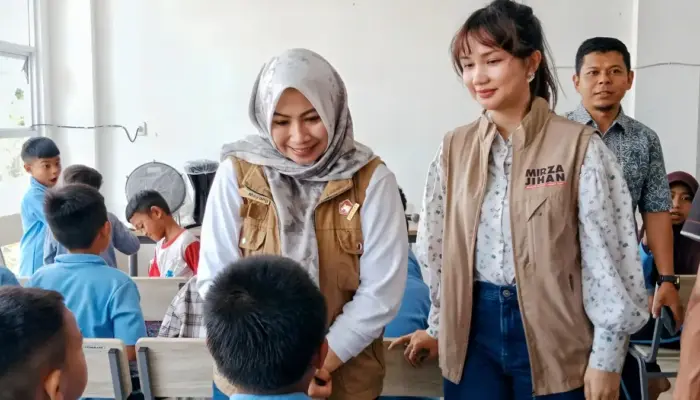 Fraksi Gerindra dan TIDAR Lampung Tinjau Kegiatan Belajar di Sekolah Rakyat Terintegrasi 35 Bandar Lampung