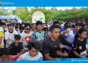 FUN RUN TARKAM Kemenpora 2025 di Sanggar Beach Pecahkan Rekor Peserta, Ribuan Warga Tumpah Ruah di Pesisir Kalianda