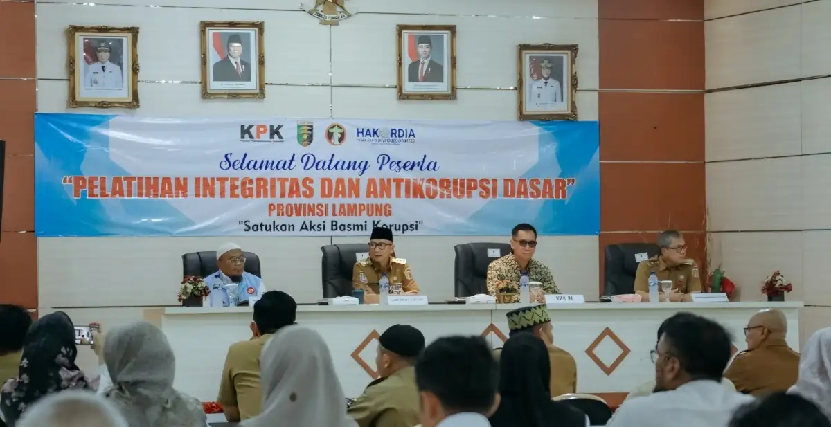 HAKORDIA 2025, Gubernur Resmi Buka Pelatihan Integritas dan Anti Korupsi di BPSDM