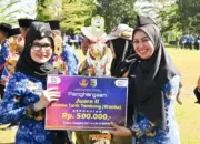 Pemkab Pesawaran Apresiasi ASN Berprestasi dan Serahkan Tali Asih pada Peringatan HUT KORPRI ke-54